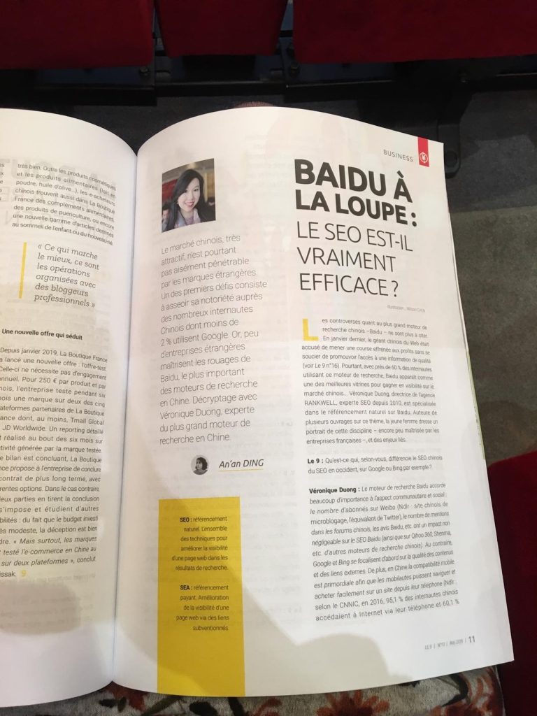 Véronique Duong on SEO in China and Digital Opportunities